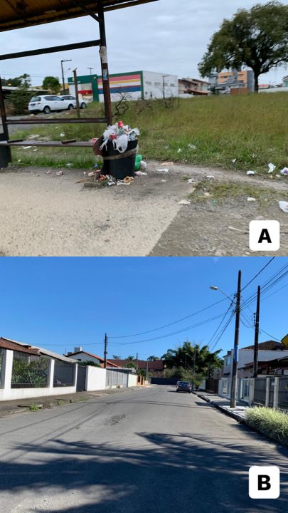 Pesquisa de campo realizada nos bairros Costa e Silva e Santo Antônio